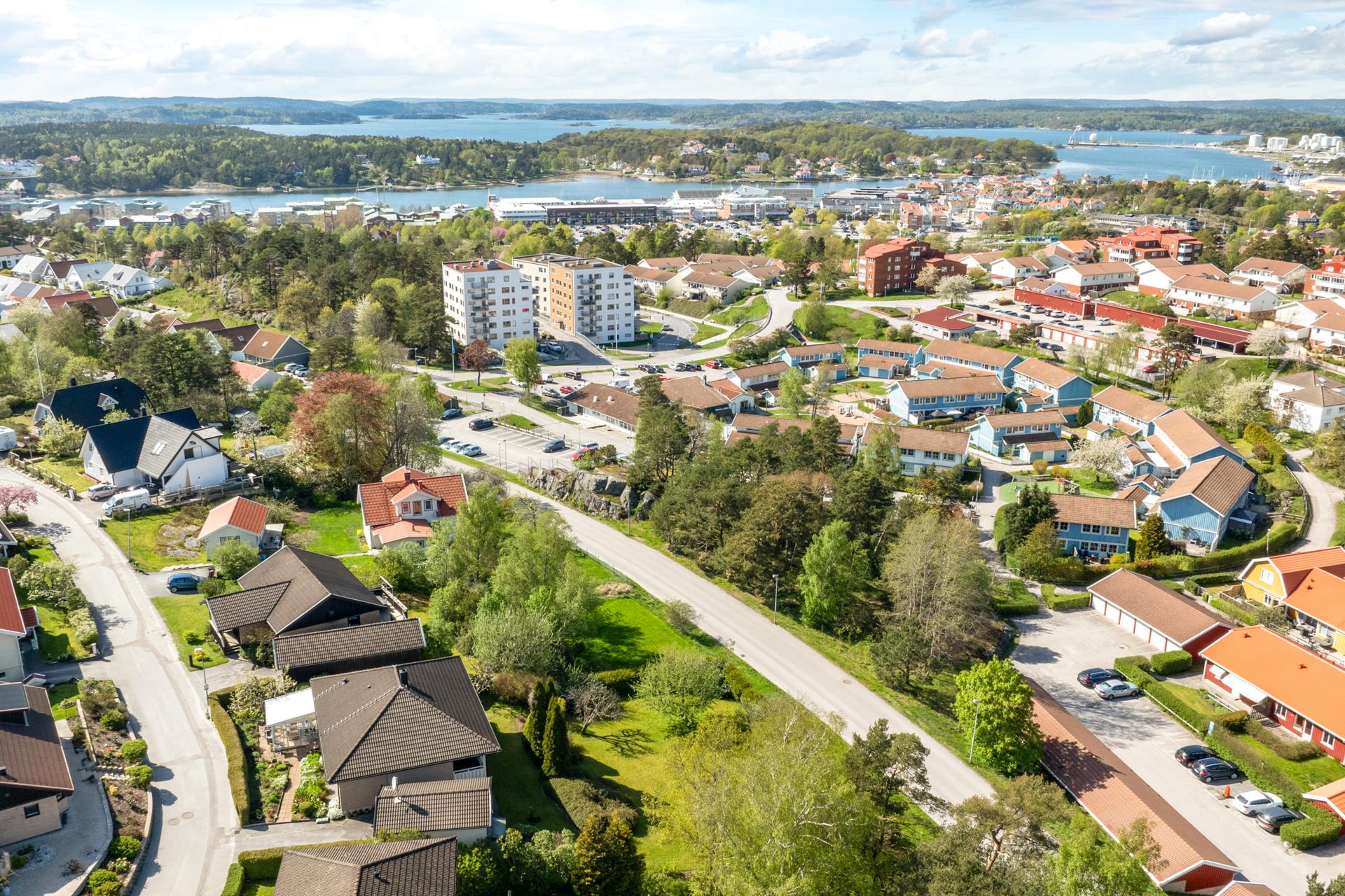 Fin tomt i centrala Stenungsund