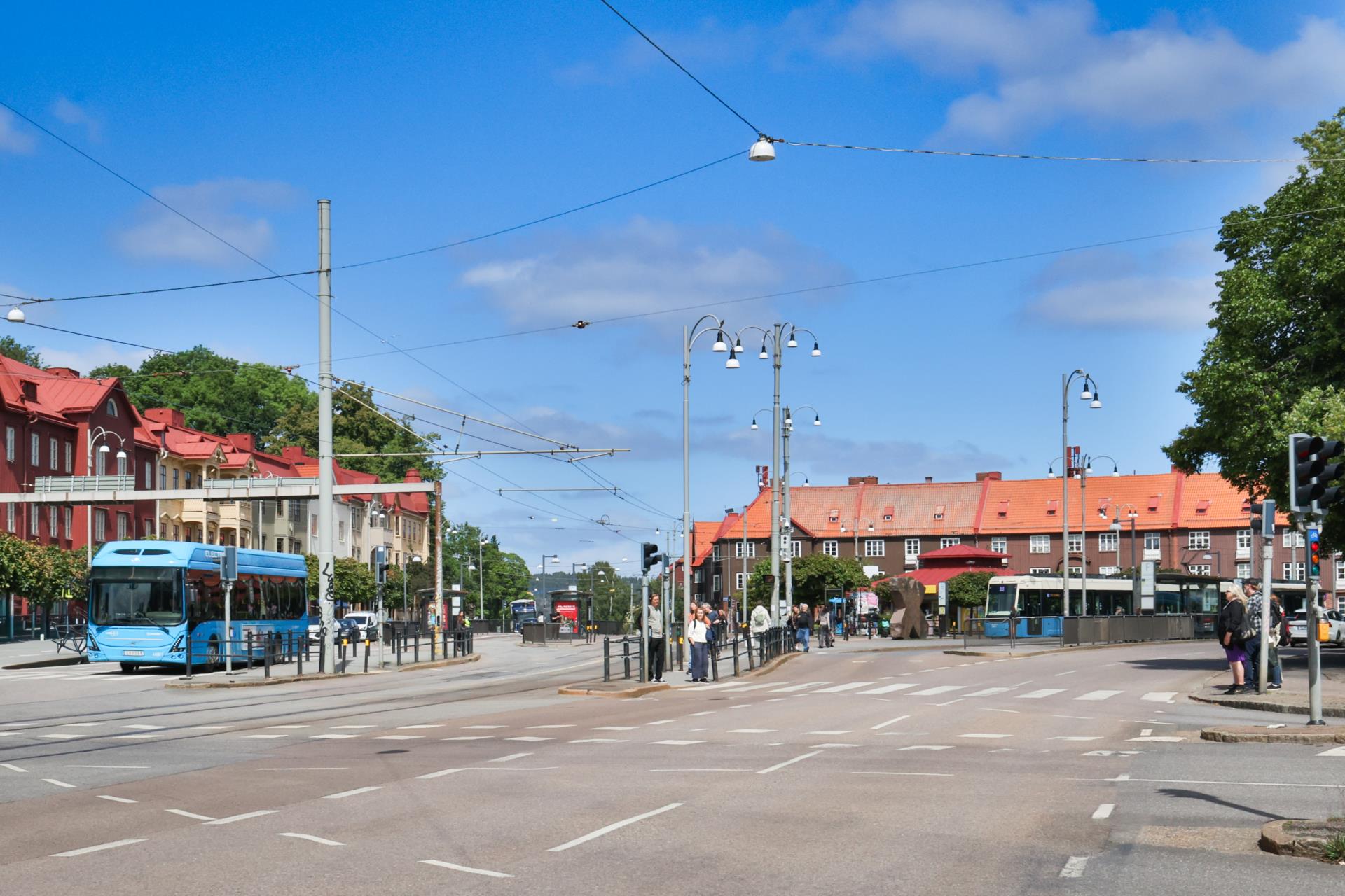 Modern 1:a på våning 5 med balkong i söderläge i Lunden