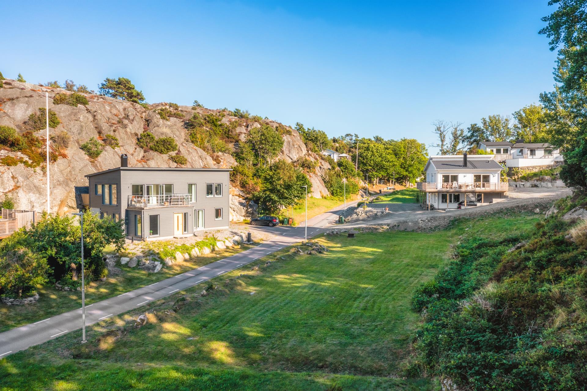 Exklusiv villa i Tumlehed med havsutsikt och arkitektur i toppklass