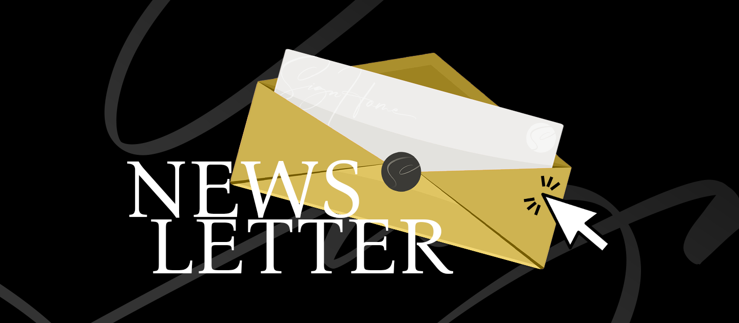 Newsletter liggande ny