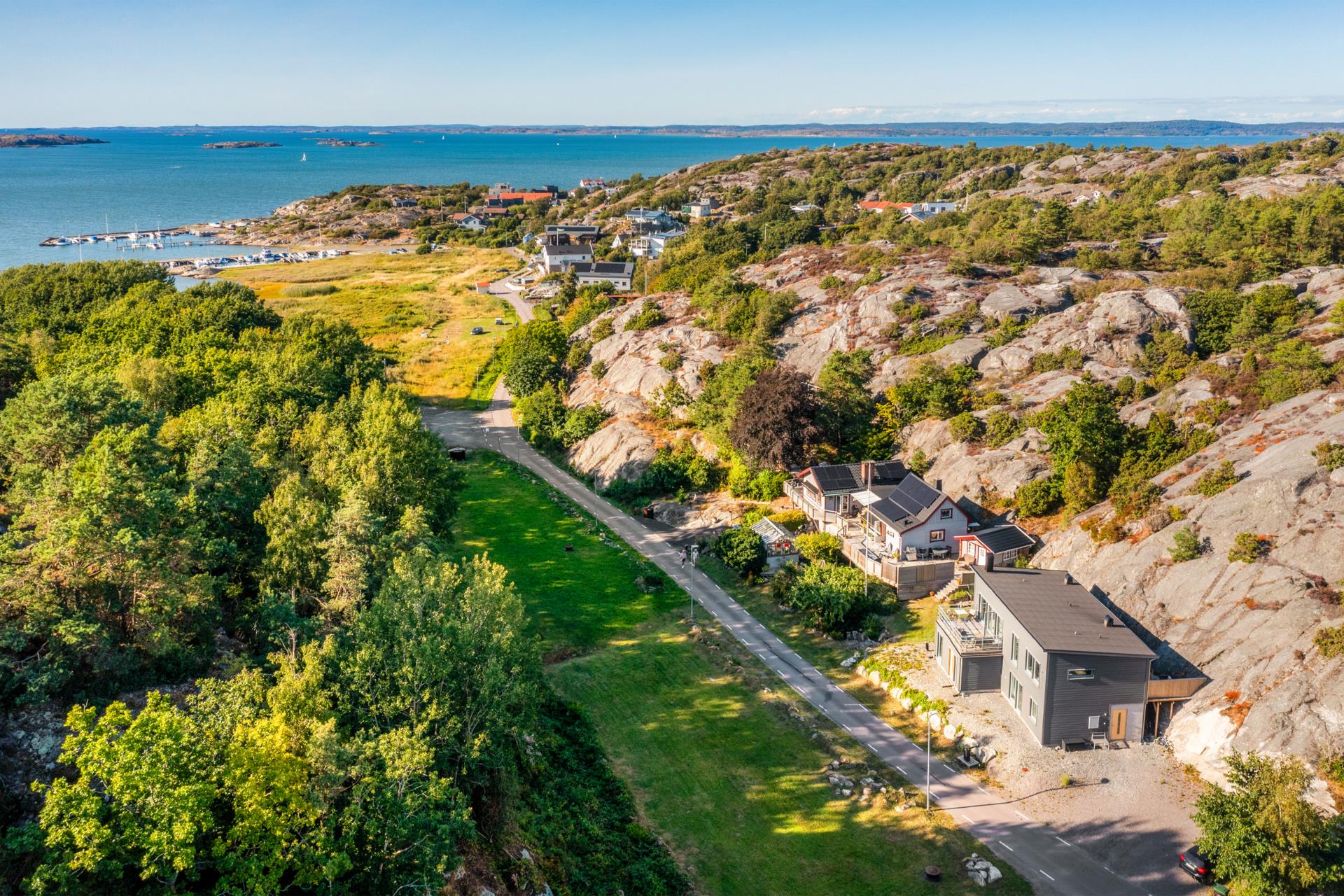 Exklusiv villa i Tumlehed med havsutsikt och arkitektur i toppklass