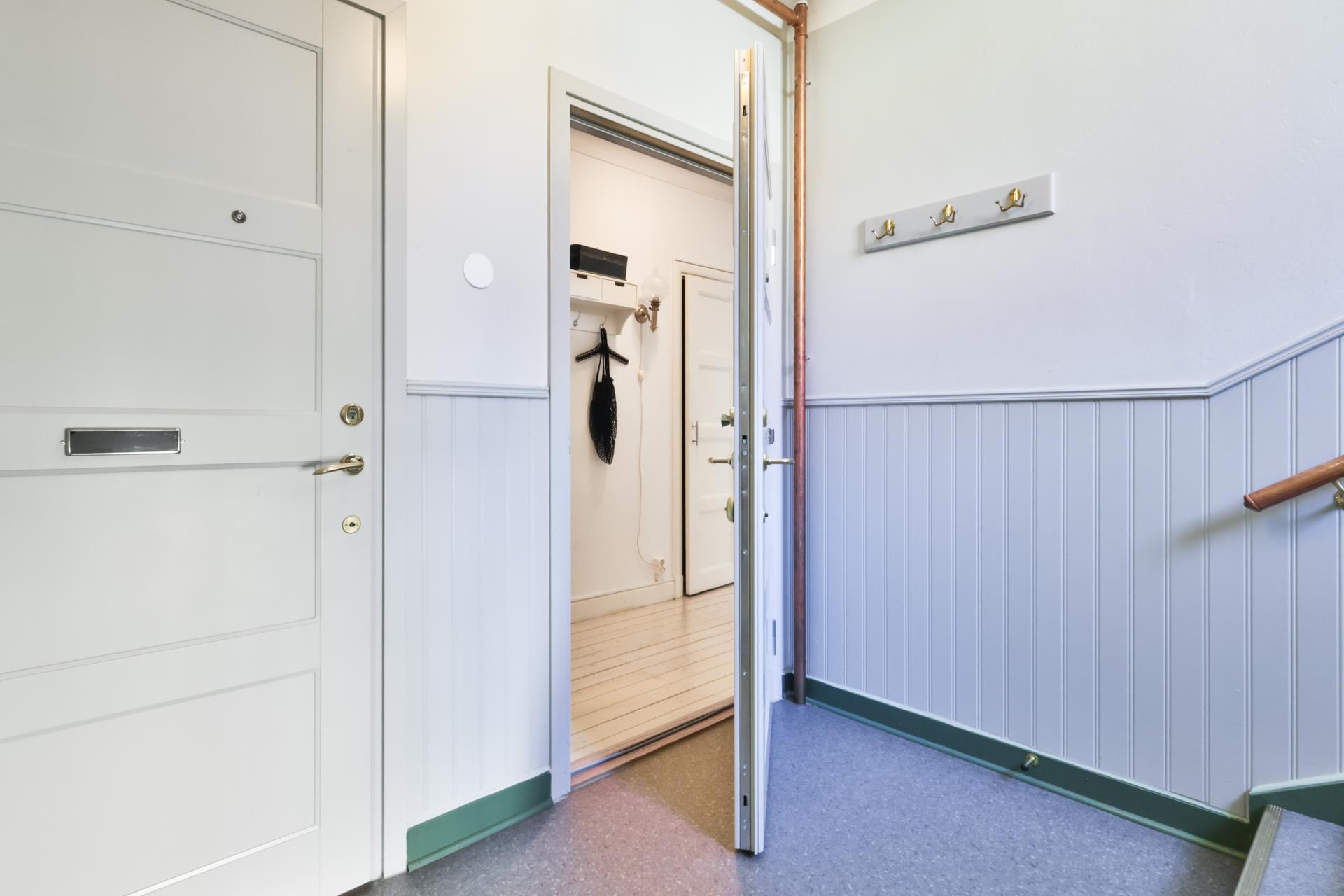 Charmig och ljus 2:a i Majorna med en grönskande innergård