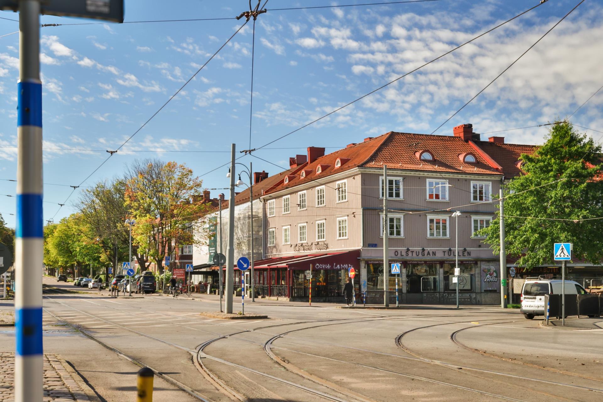 Charmig och ljus 2:a i Majorna med en grönskande innergård